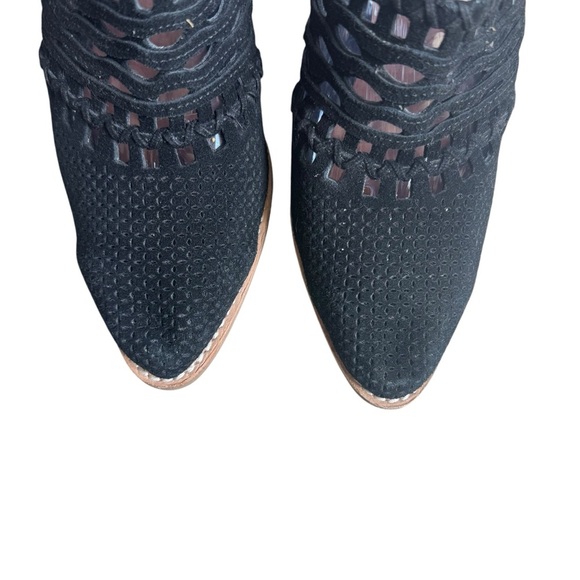 Jeffrey Campbell - Favela Woven Black Mule Sz 7/7.5 - Picture 4 of 11